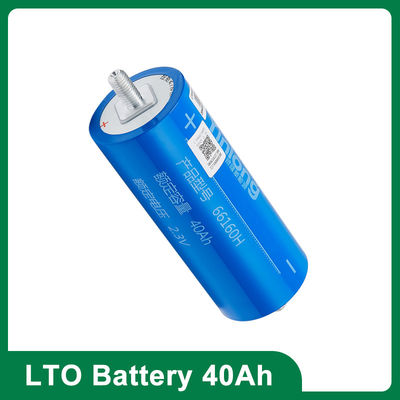 66160 pilhas de Ion Yinlong LTO do lítio do Titanate 40AH para o ciclo de longa vida do áudio 16000 do carro